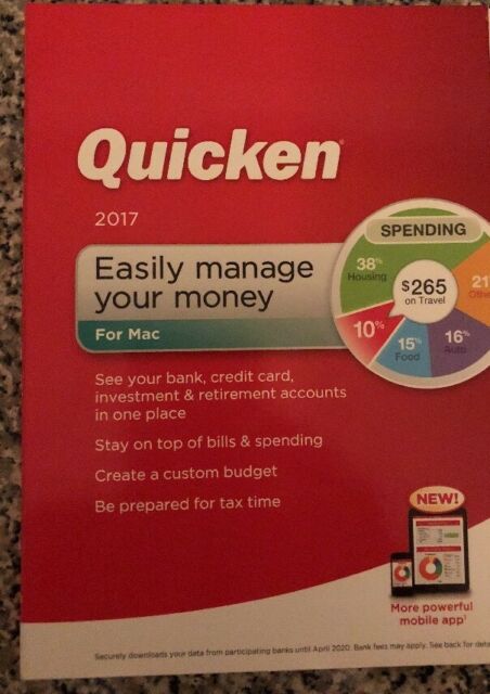 quicken for mac 2017 basic